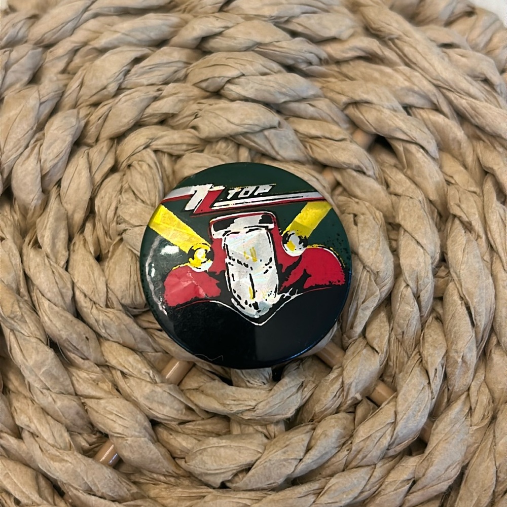ZZtop vintage pin